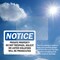 Signmission Private Property Dot No Trespass Solicit OSHA Notice Sign, Vinyl Decal, 10in W x 7in L, 2PK OS-2PACK-NS-D-710-L-17828 - alternate 4